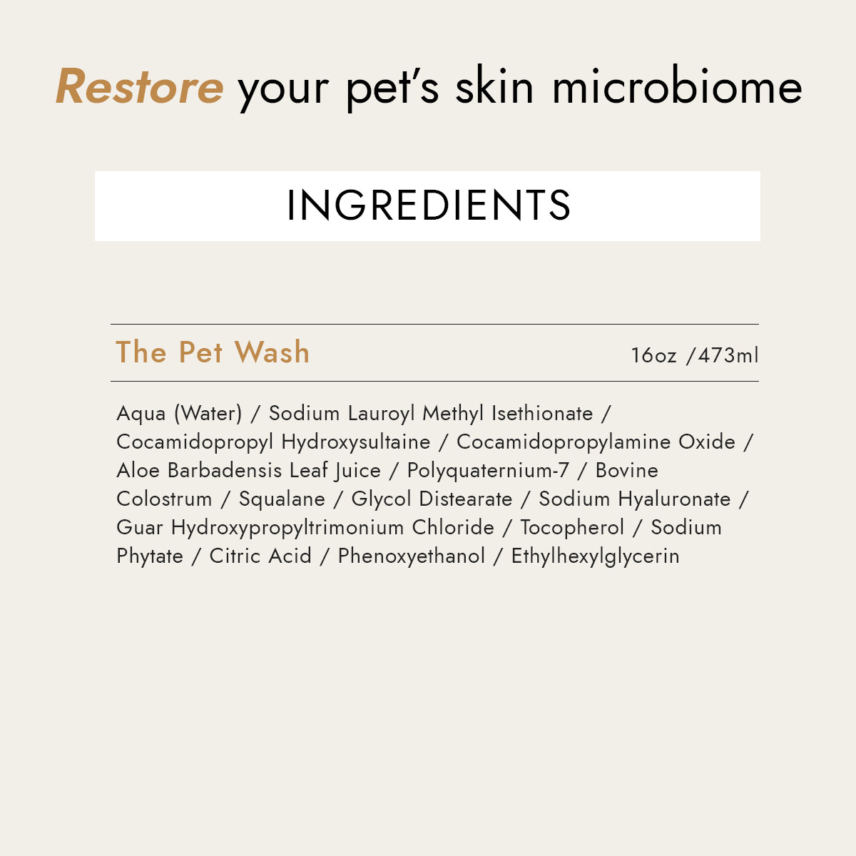 The Pet Wash