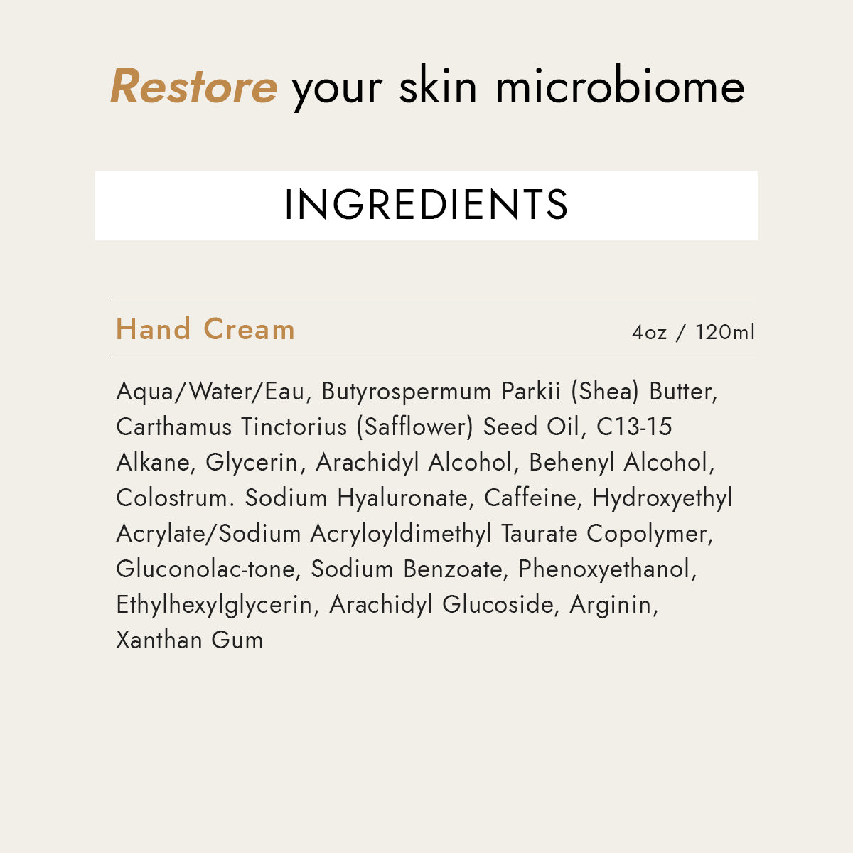 The Hand Cream